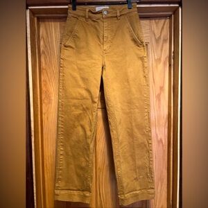 Everlane Mustard Pants